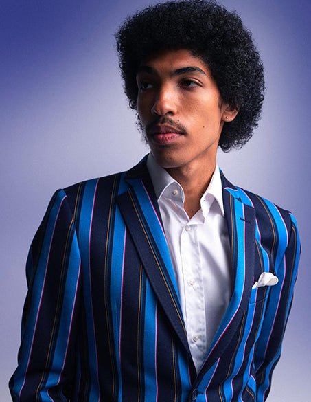 THE BRIGHTON & HOVE STRIPE BLAZER - Gresham Blake Online