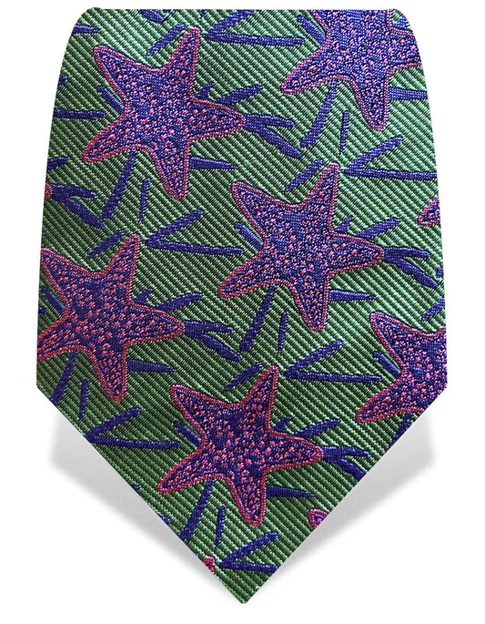 purple starfish tie