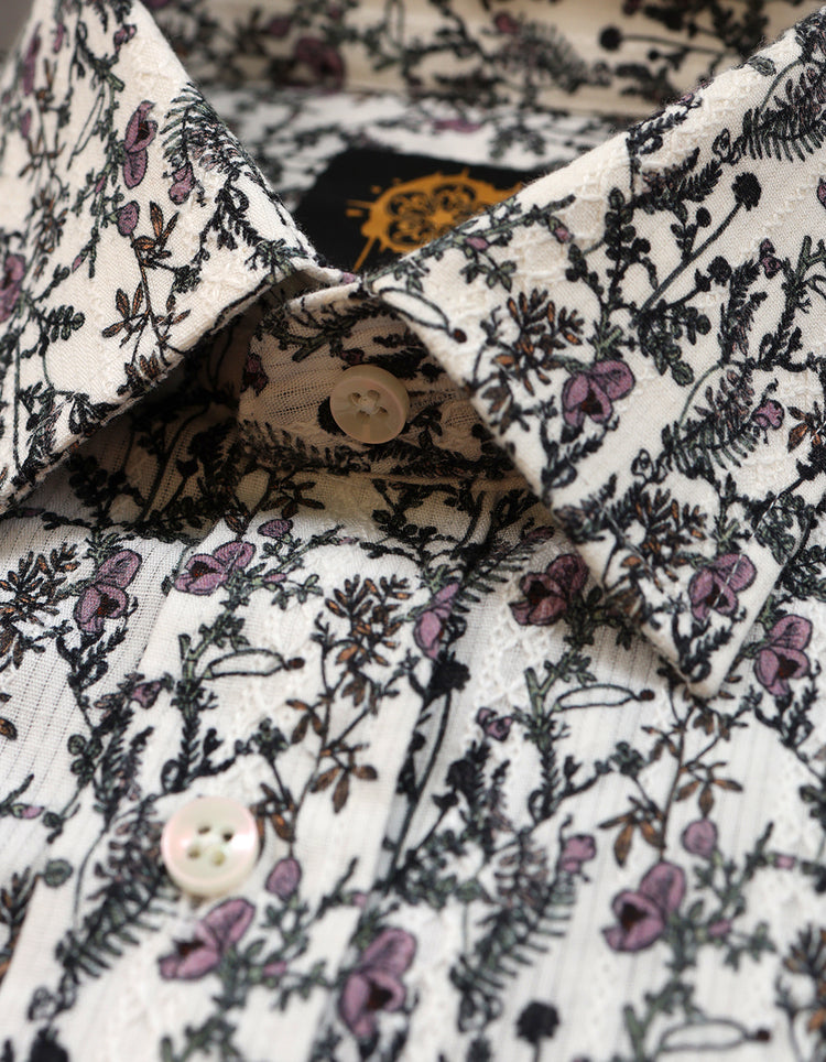 Floral Jacquard Shirt