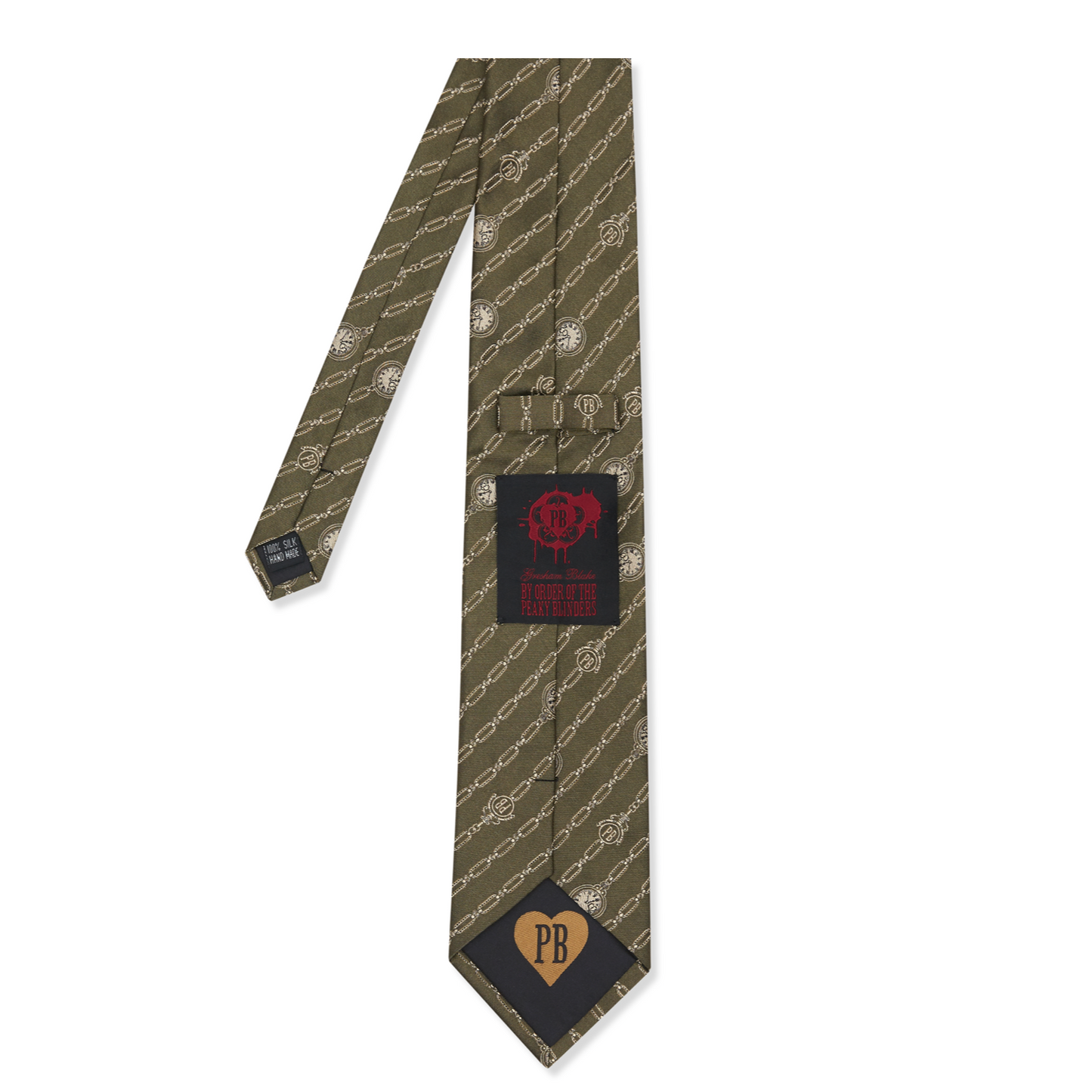Peaky Blinders Green Chain Tie