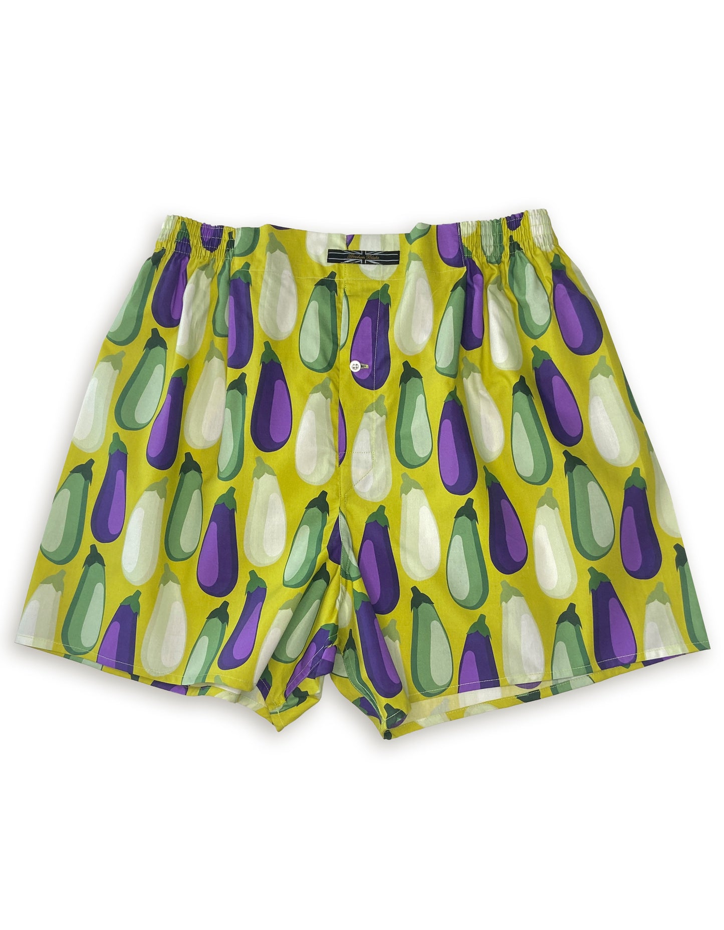 aubergine boxer shorts