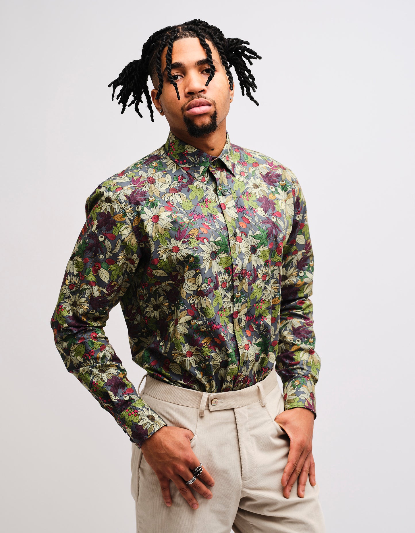 Autumn Floral Shirt