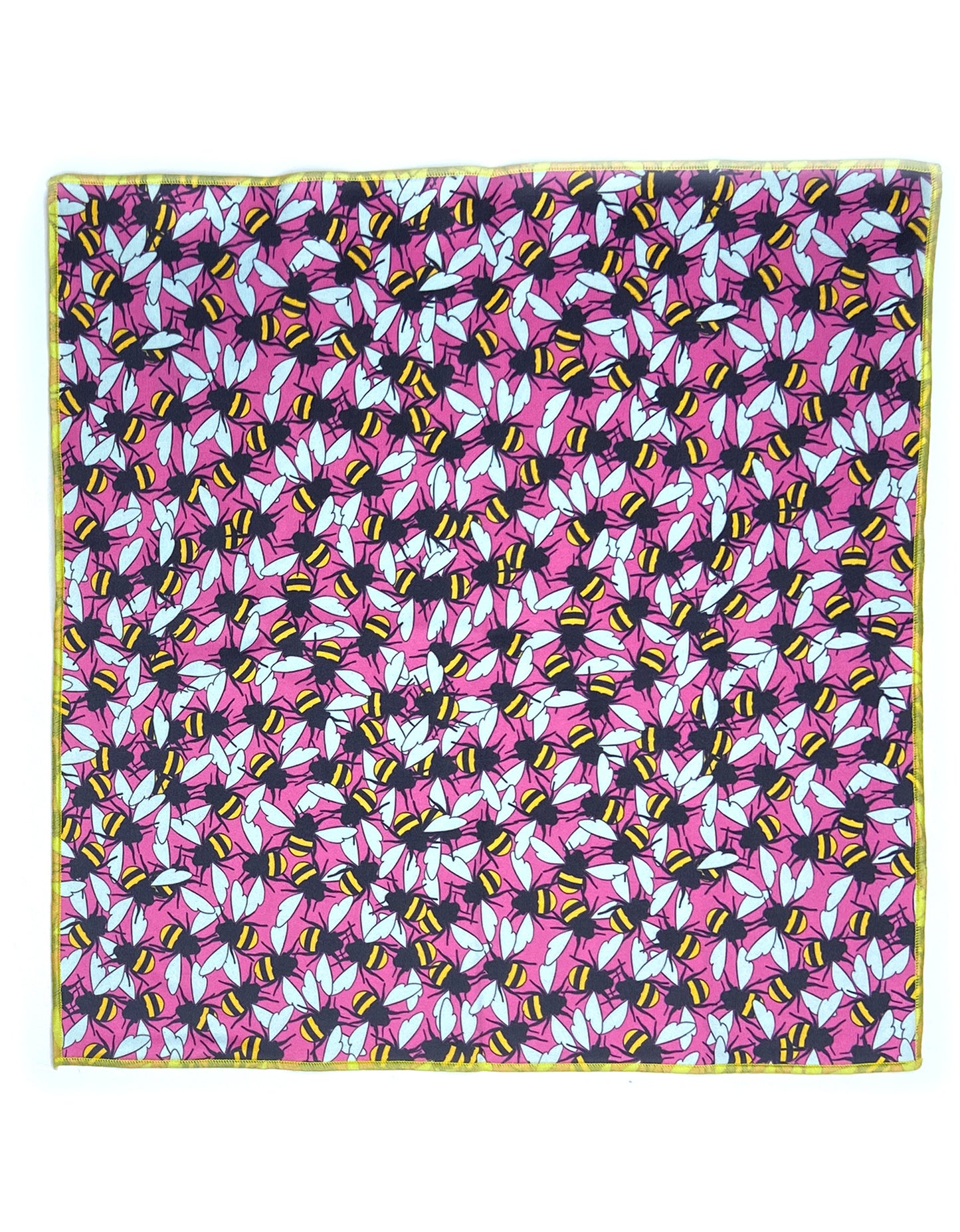 yellow pocket square