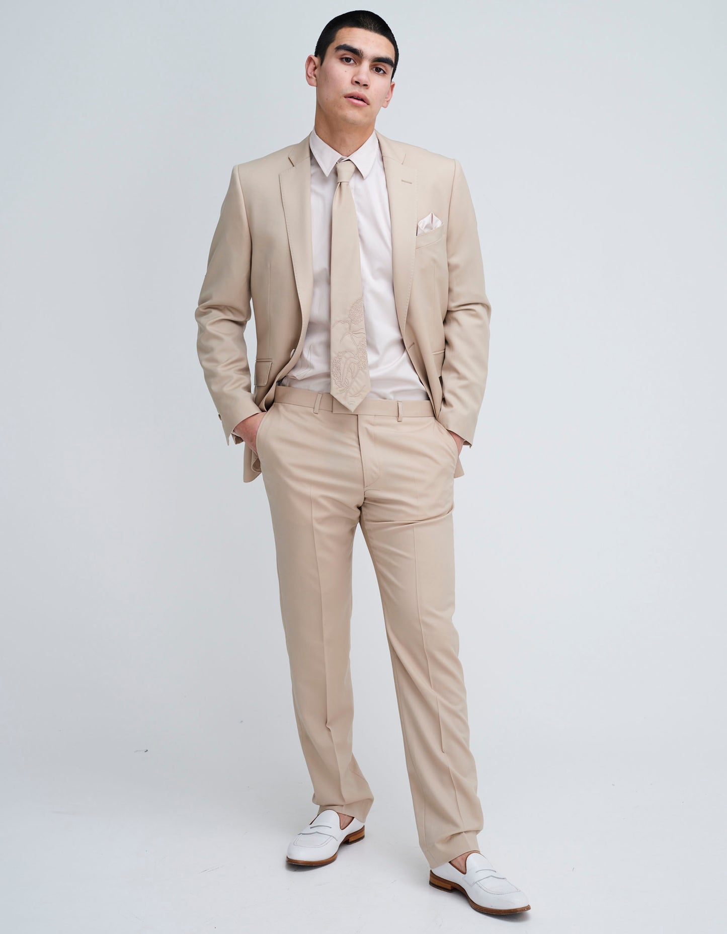 Two piece suit for wedding