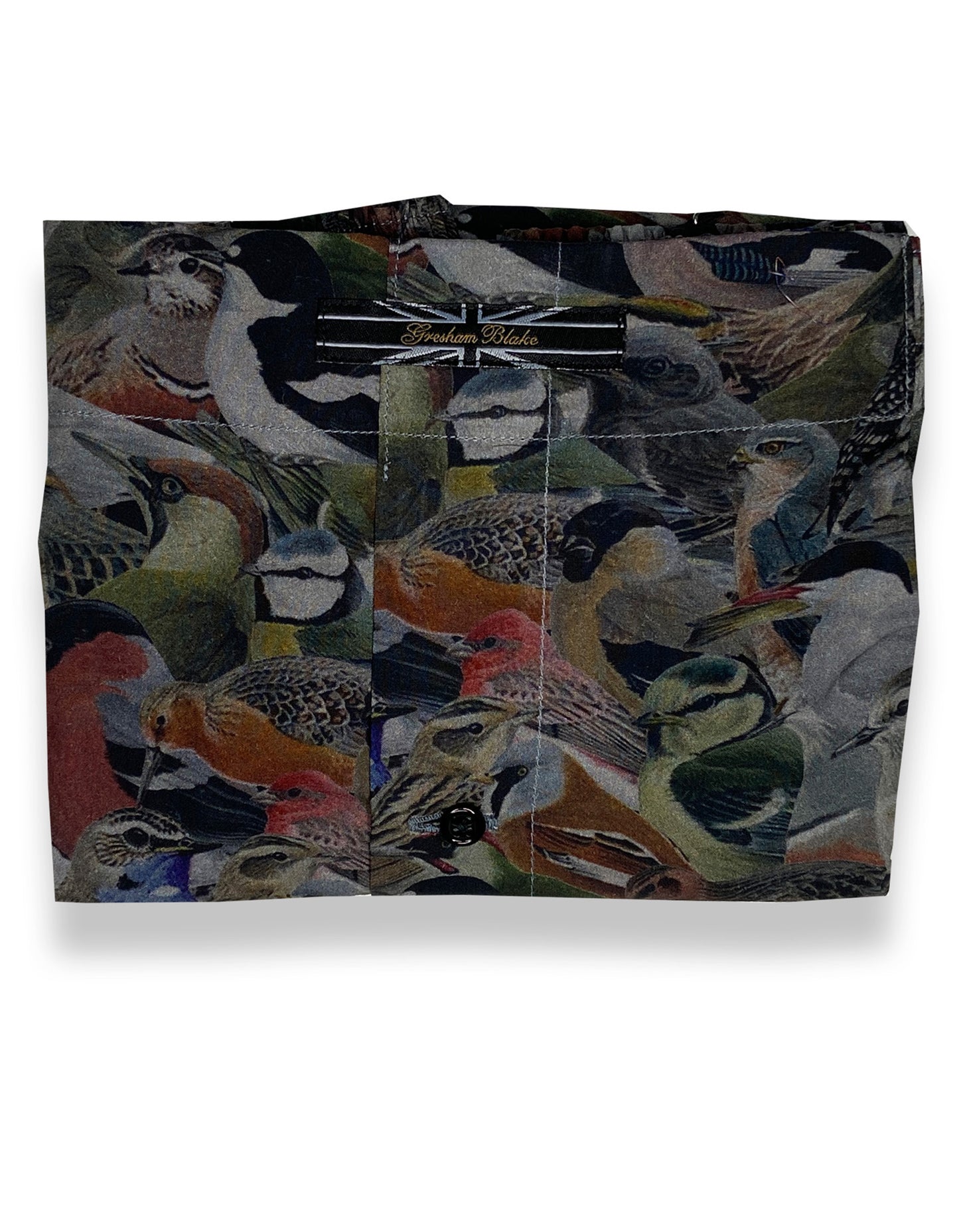 mens print cotton boxer shorts