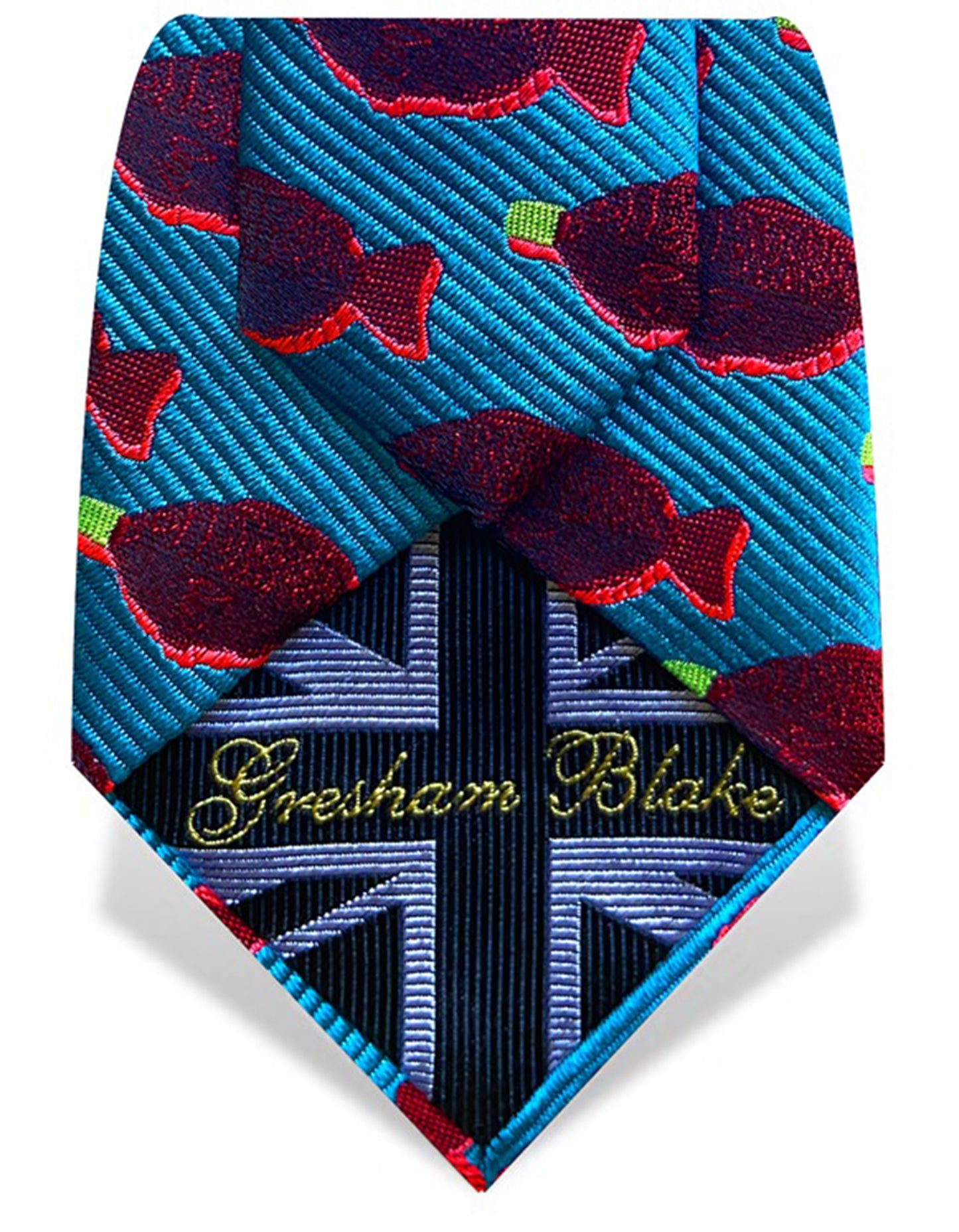 silk woven ties