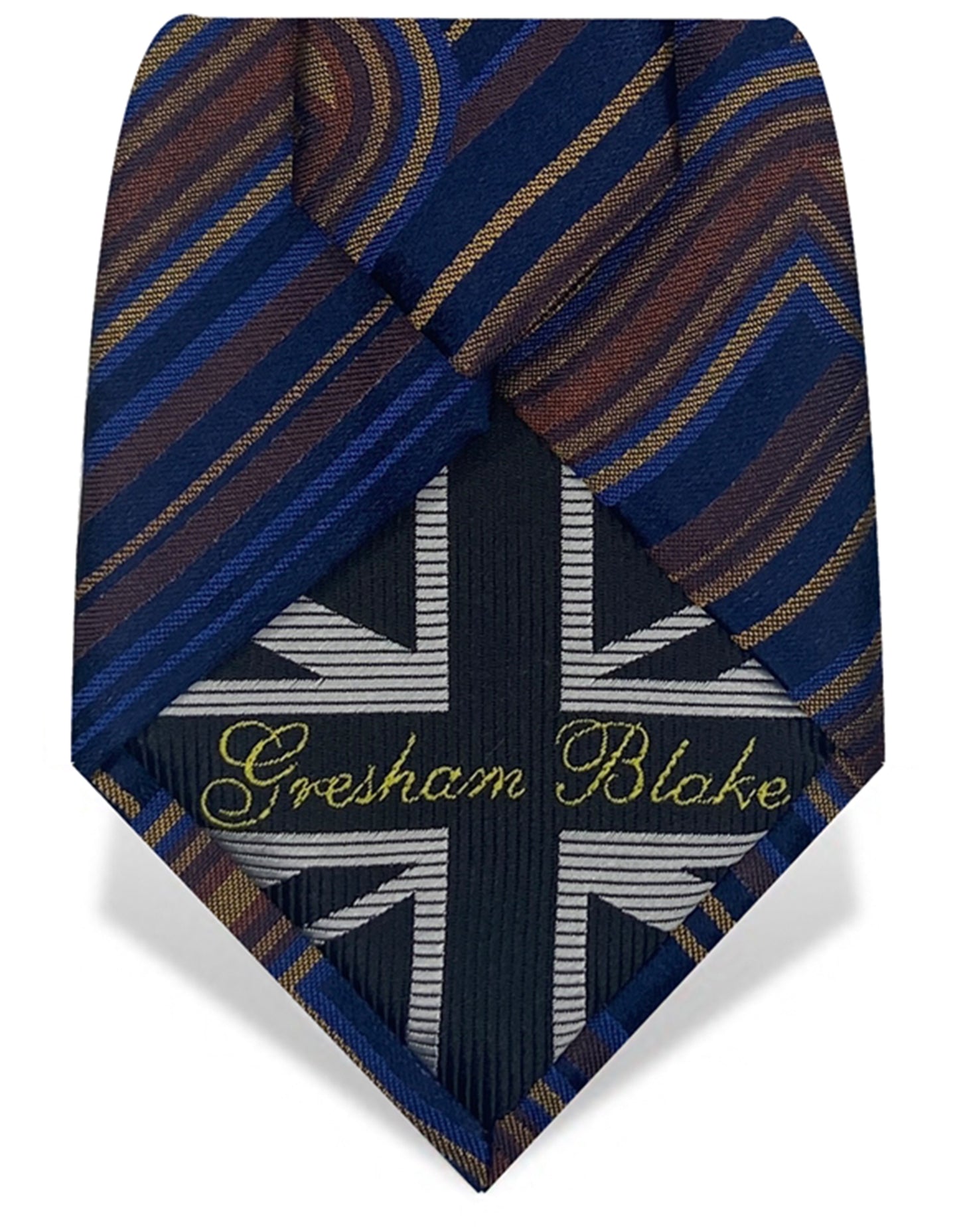 blue retro tie