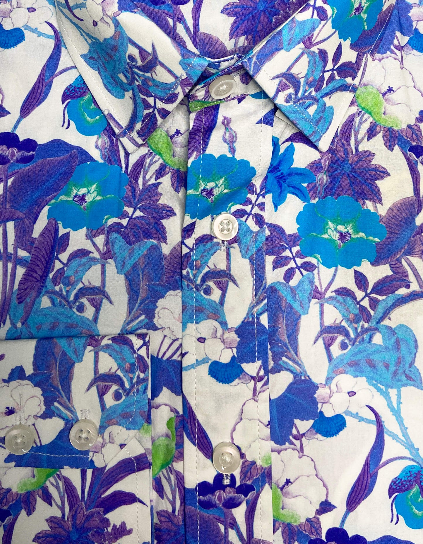 Blue Acid Garden Shirt