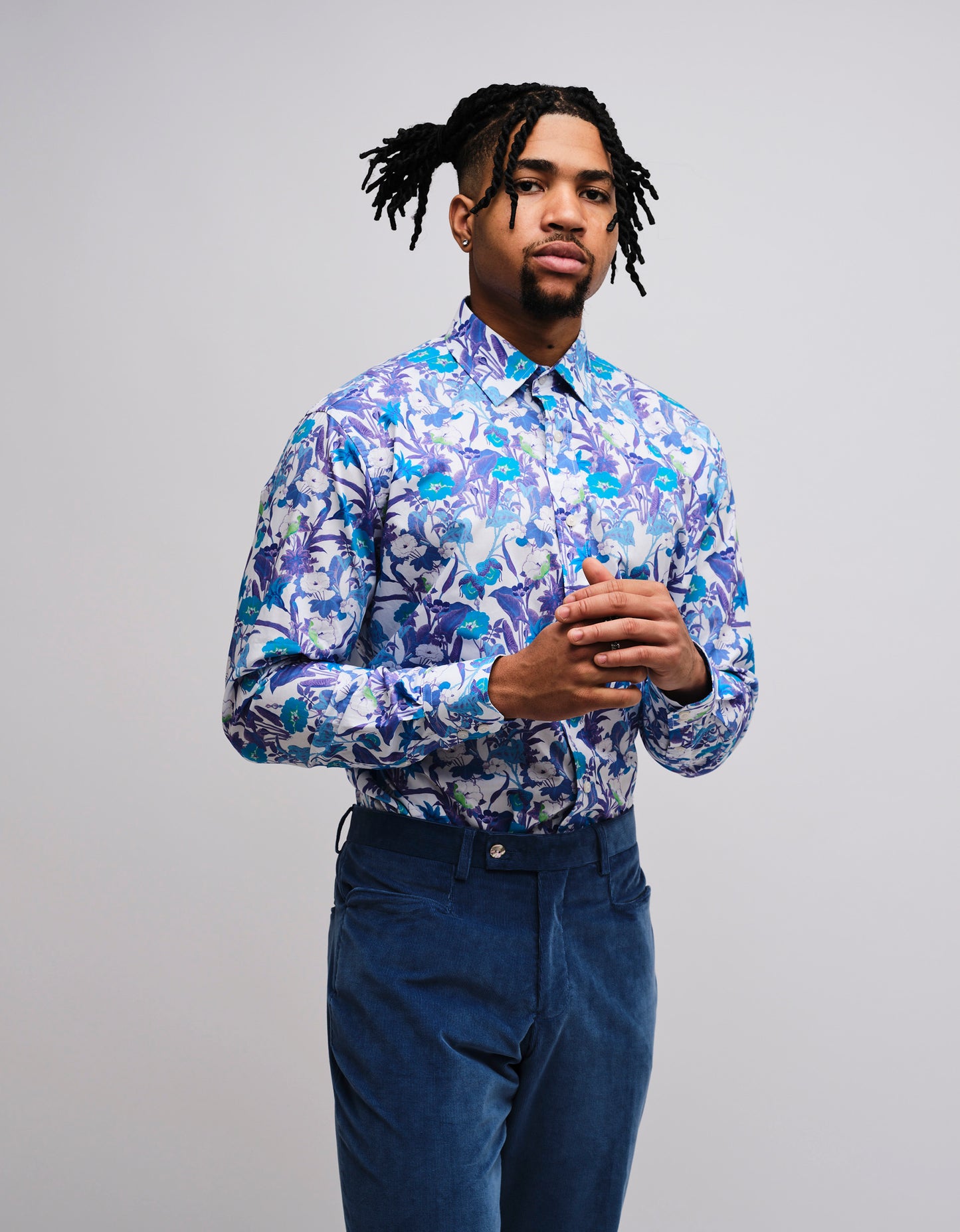 Blue Acid Garden Shirt