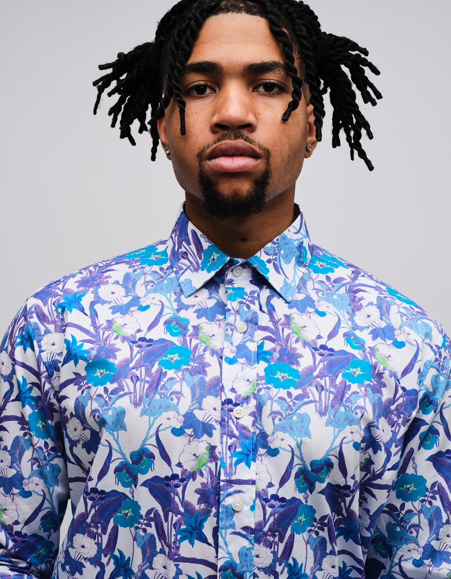 Blue Acid Garden Shirt