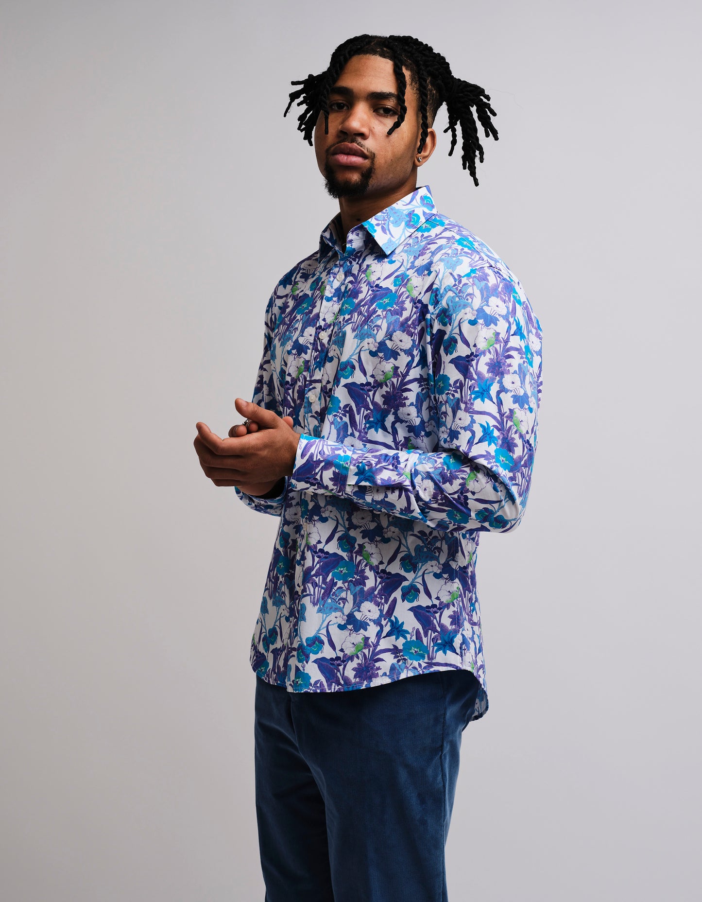 Blue Acid Garden Shirt