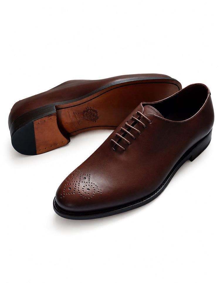 Brown Leather Brogues - Gresham Blake Online