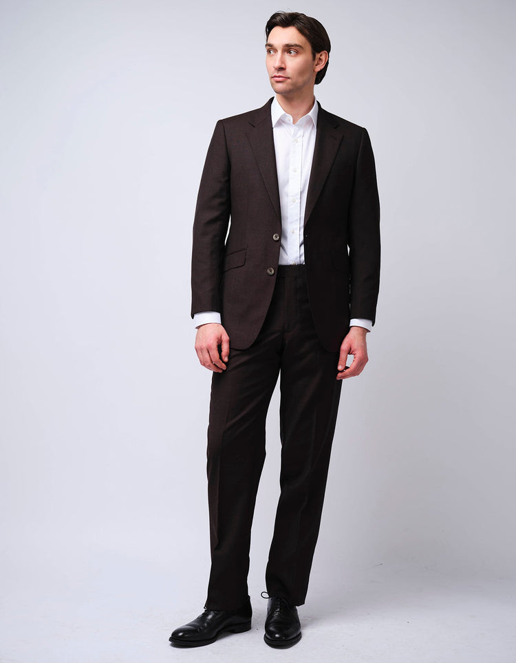 Brown Mohair Suit - Gresham Blake Online