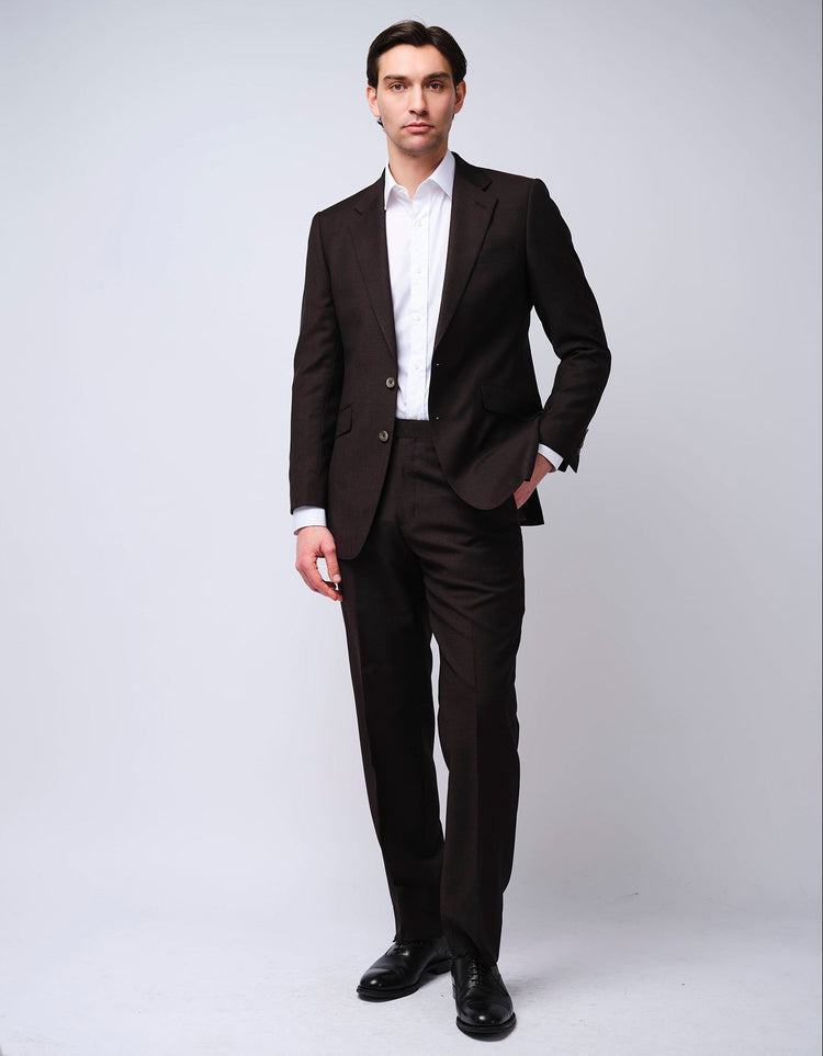Brown Mohair Suit - Gresham Blake Online
