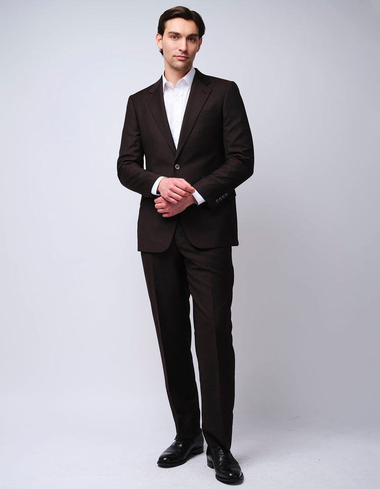 Brown Mohair Suit - Gresham Blake Online