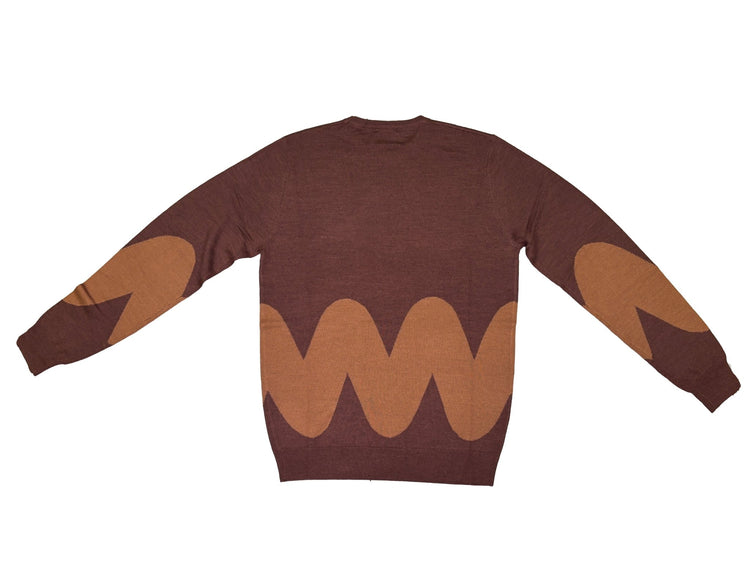 Brown Zig-Zag Jumper - Gresham Blake Online