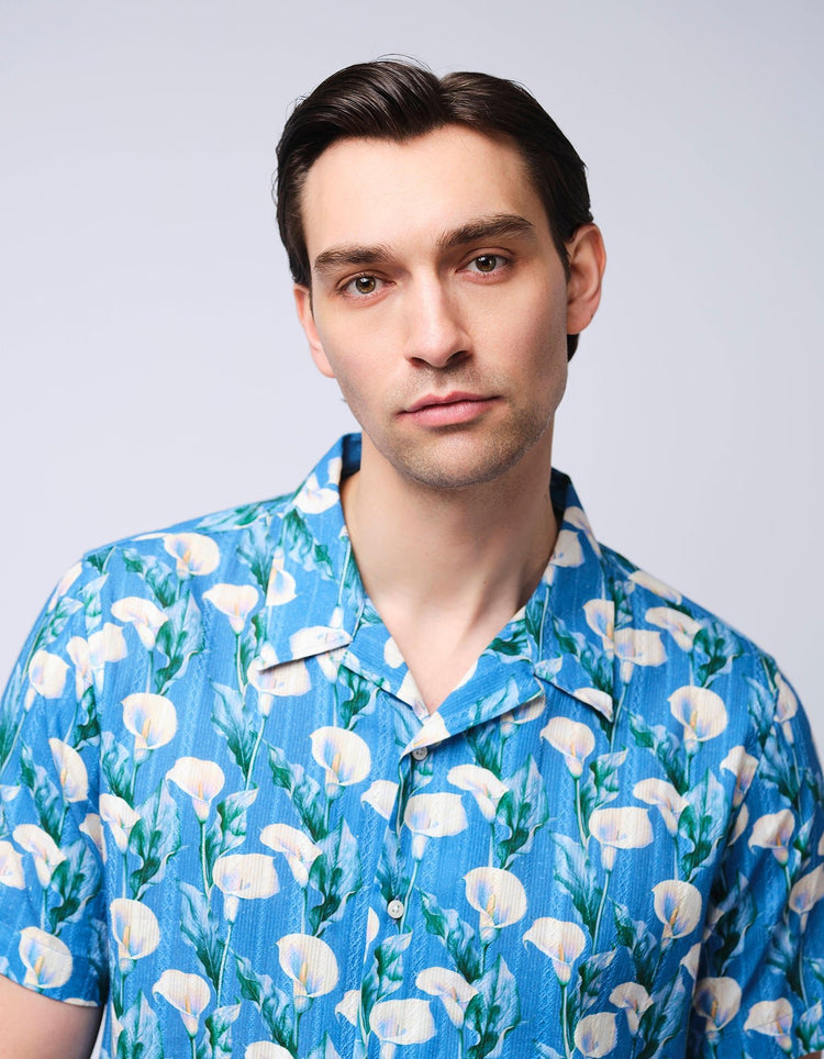 Calla Lily Short Sleeve Shirt - Gresham Blake Online