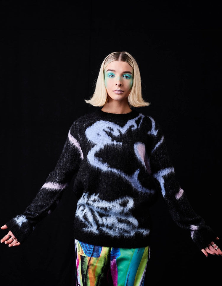 Doodle Mohair Jumper - Gresham Blake Online