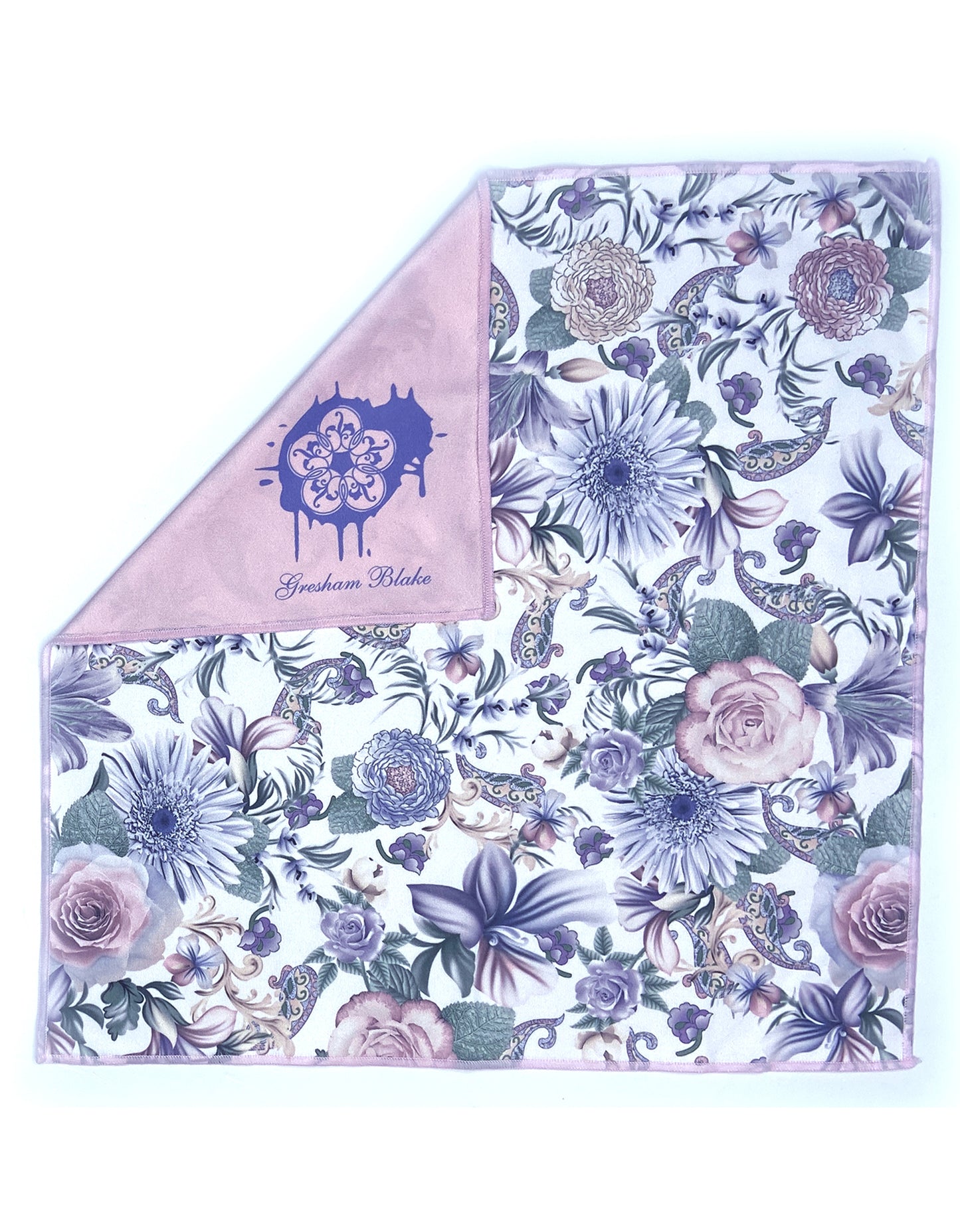 light pink pocket square