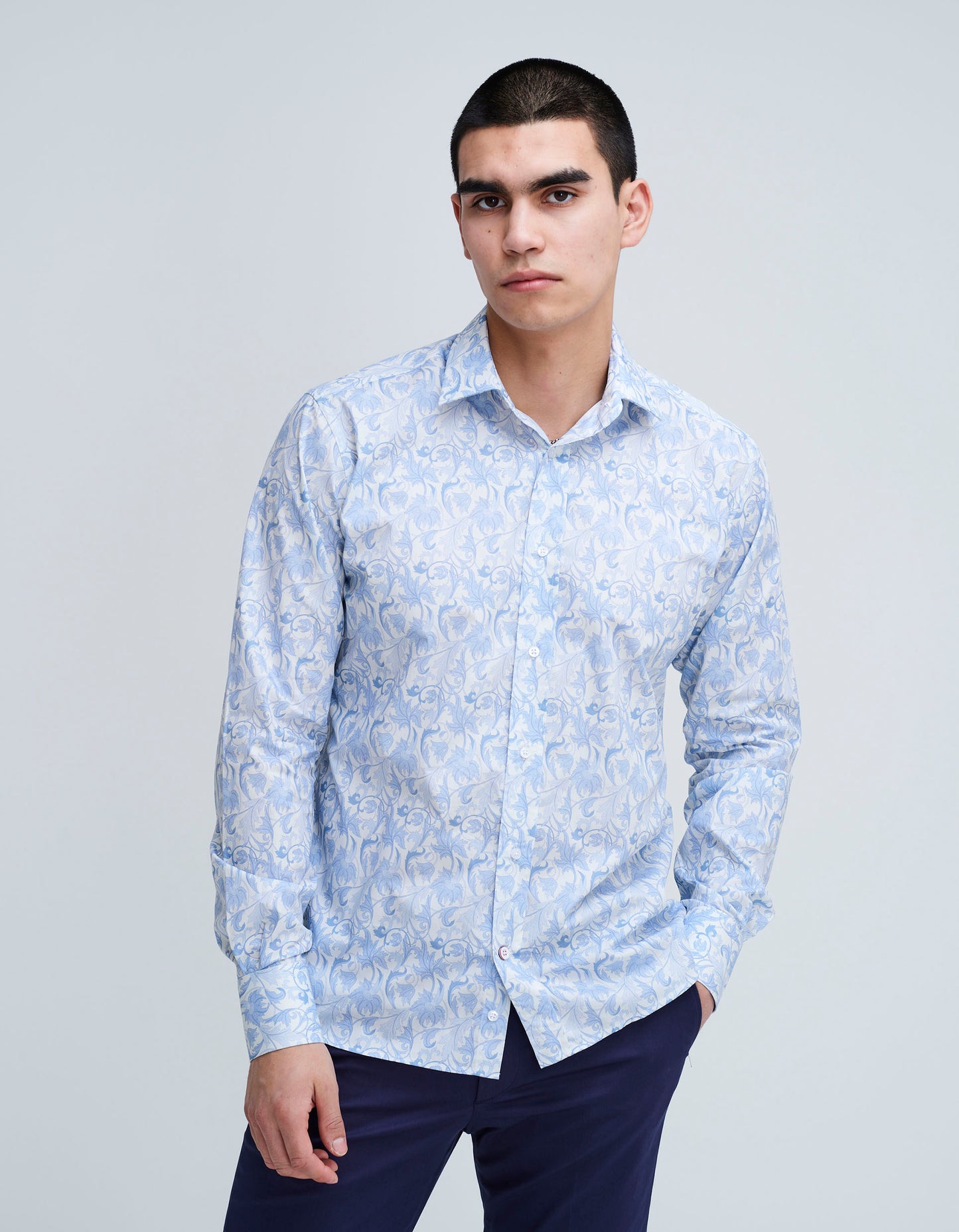 blue shirts mens