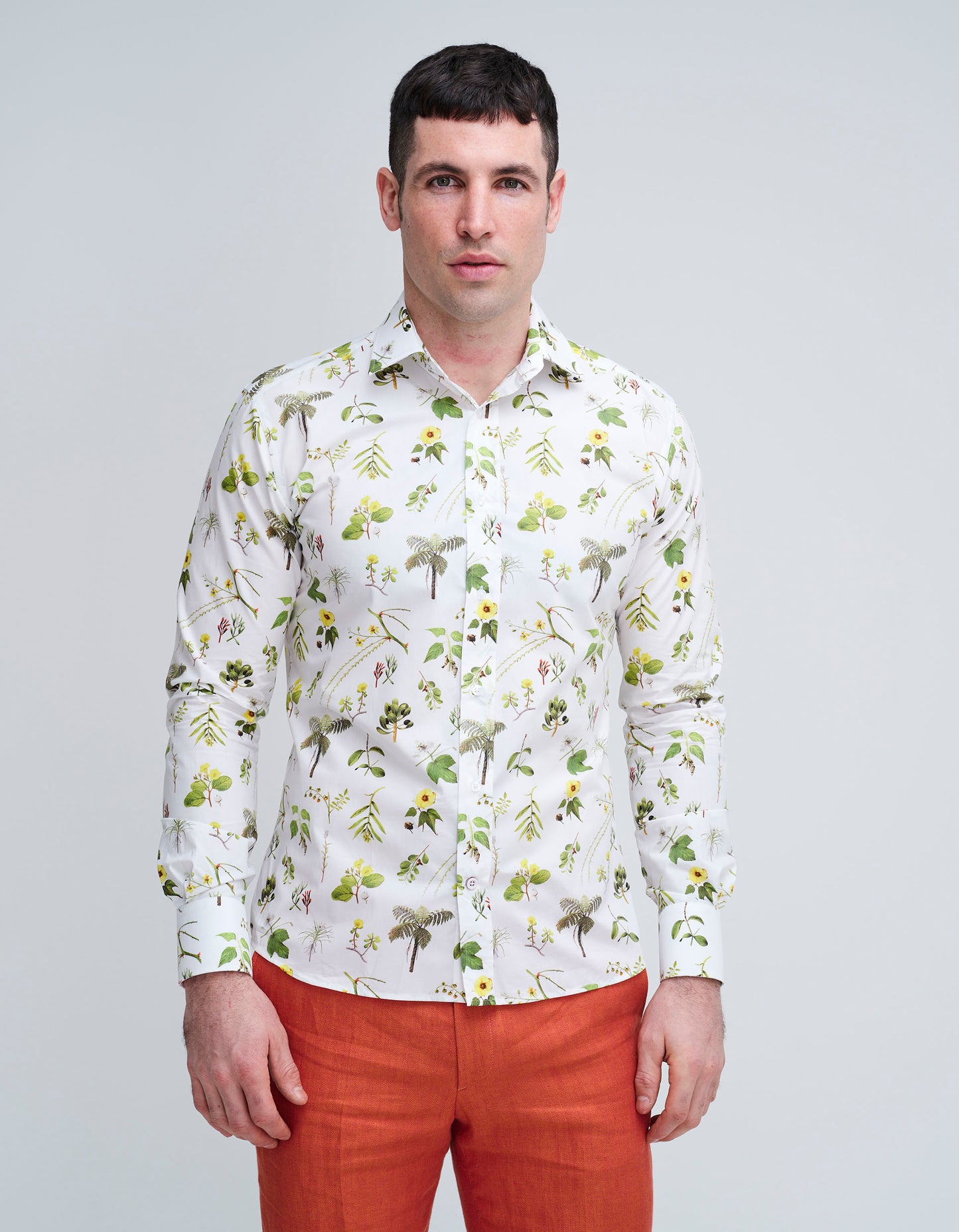 flower print shirt mens
