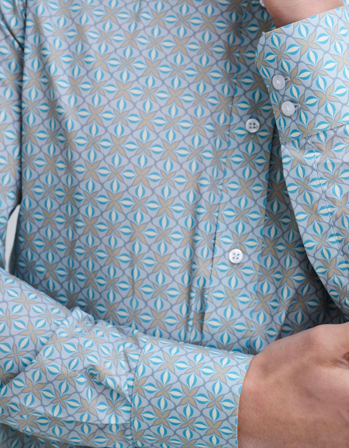 grey cotton shirt mens