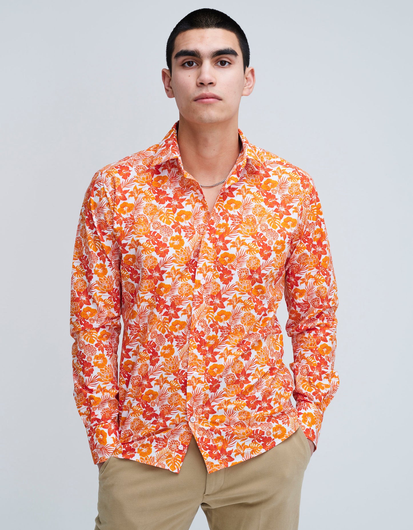men's colourful shirts long sleeve