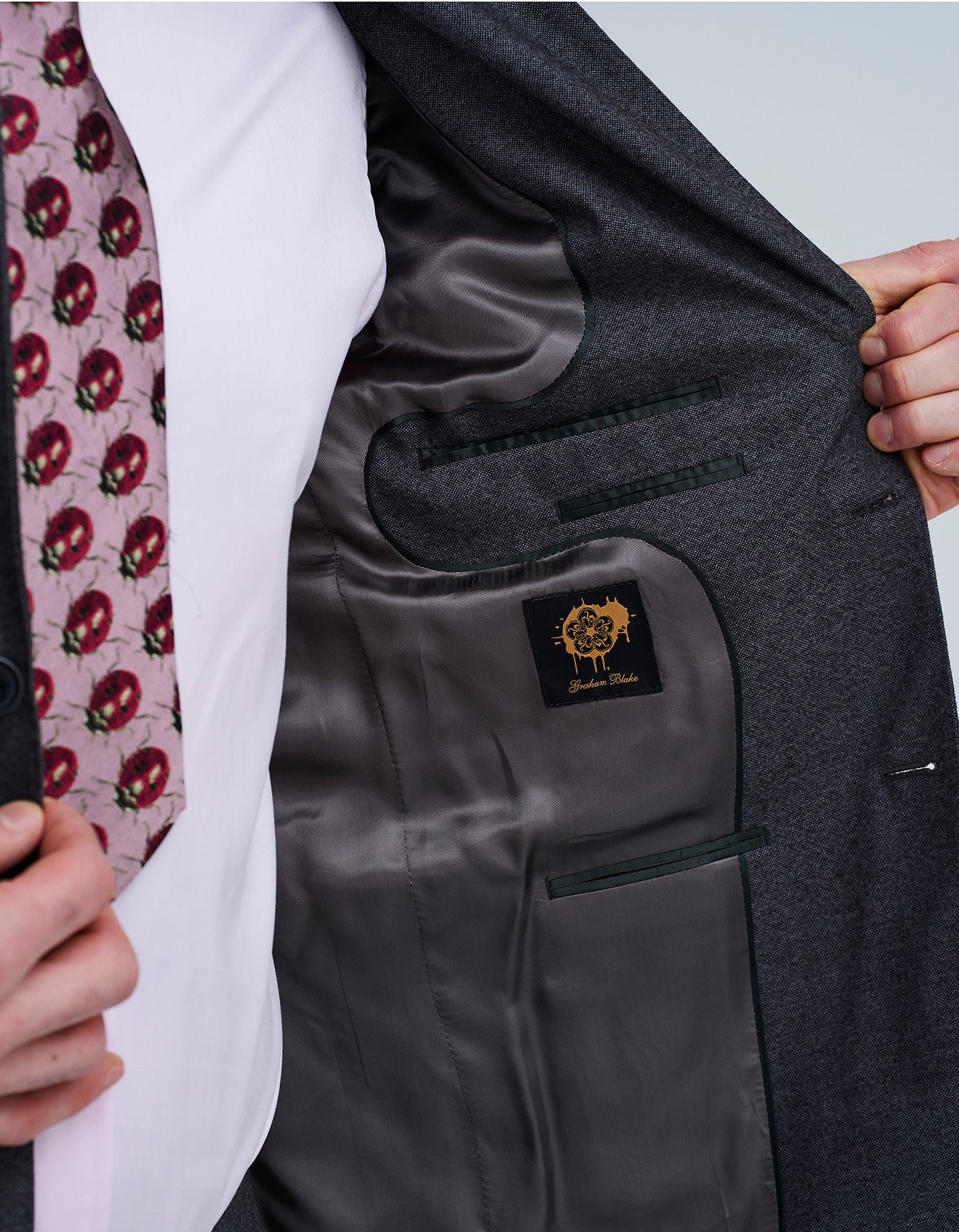 Grey Donegal Suit