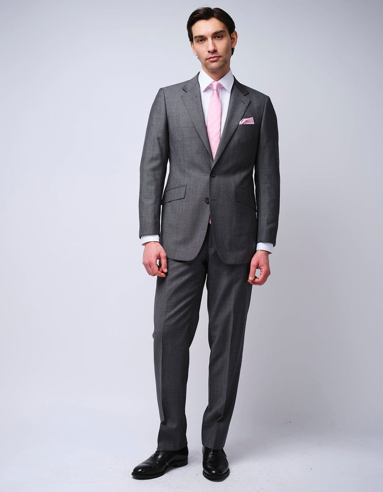 Light Grey Mohair Suit - Gresham Blake Online