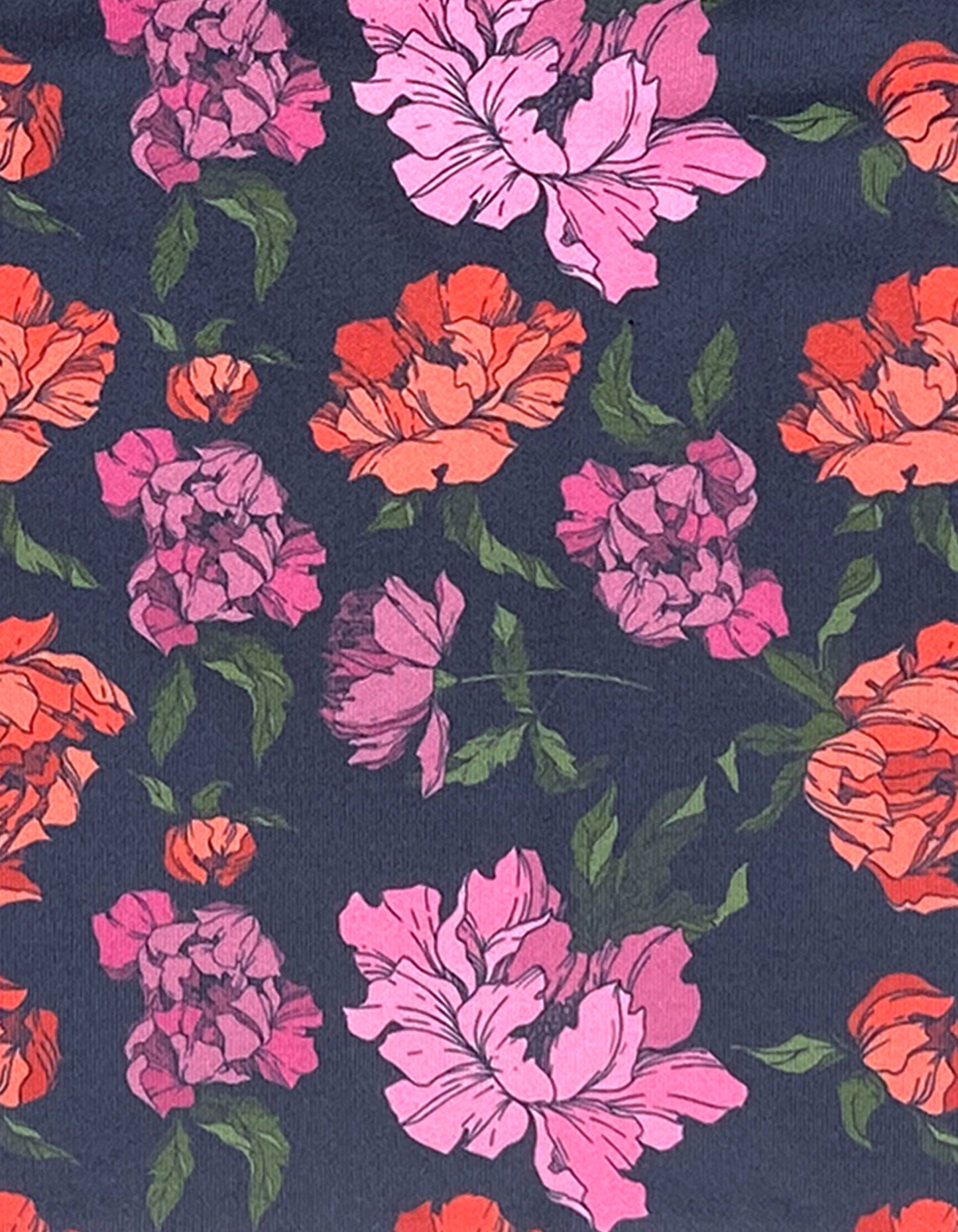 printed floral pocket square