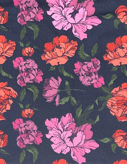 printed floral pocket square