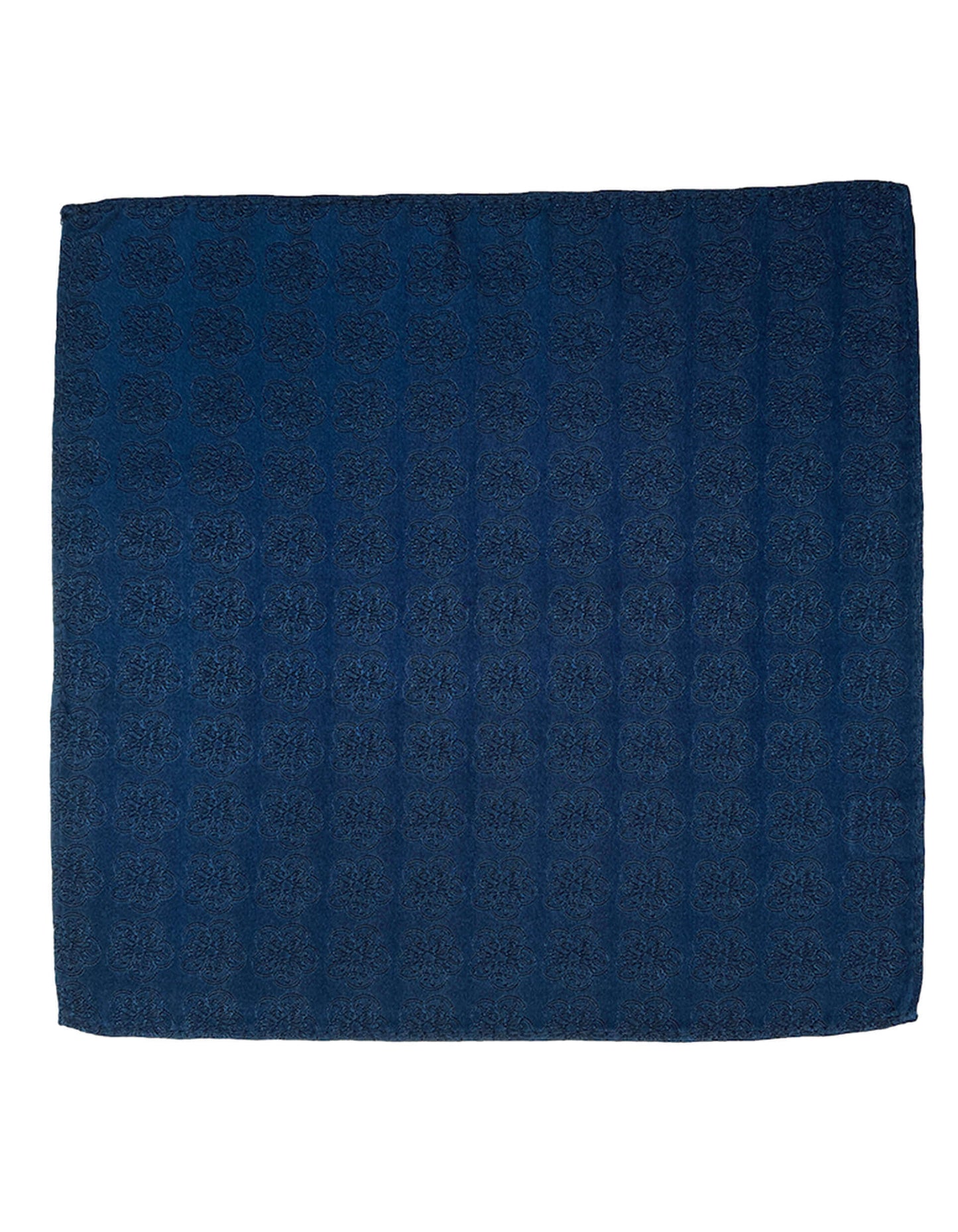 navy blue pocket square