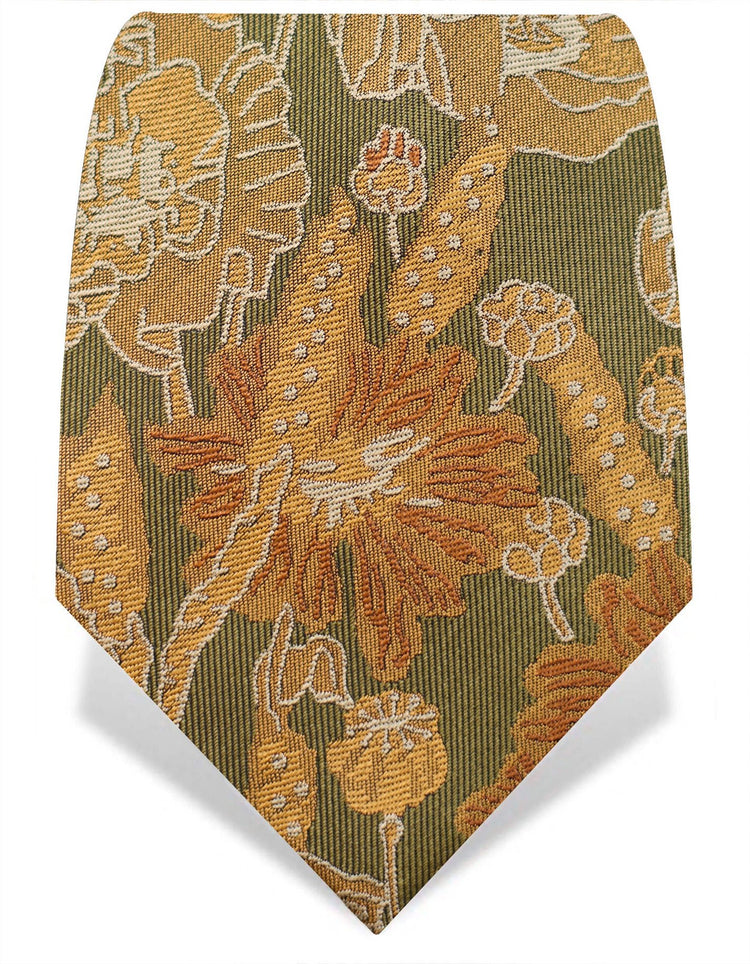 Orange Poppy & Barley Tie - Gresham Blake Online