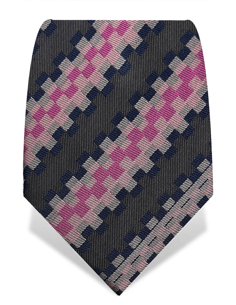 Pink Grid Tie - Gresham Blake Online