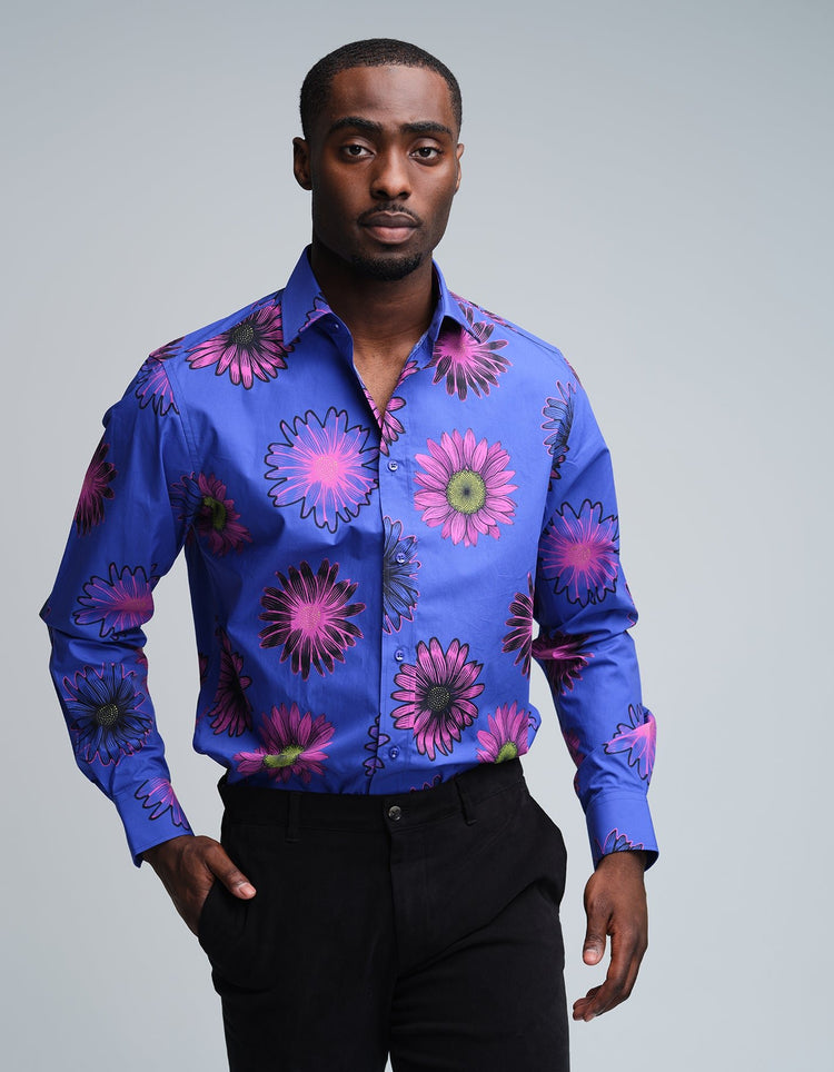 Pop Art Daisy Shirt - Gresham Blake Online