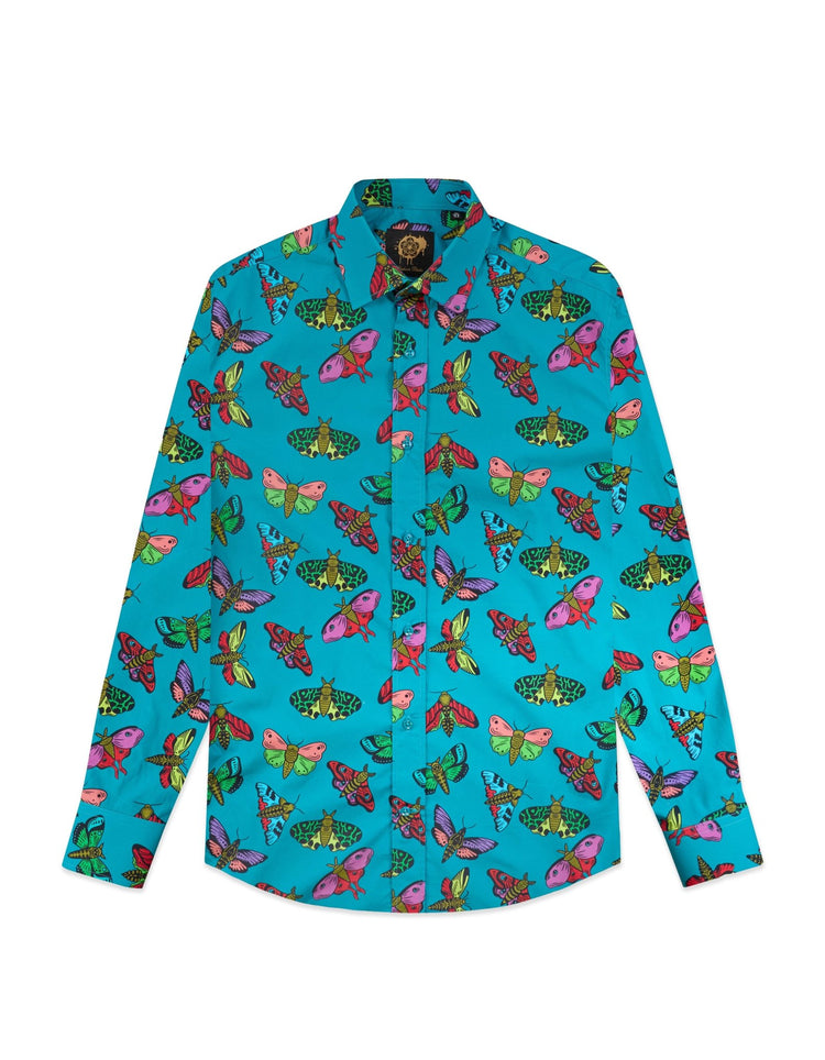 Psychedelic Moths Shirt - Gresham Blake Online