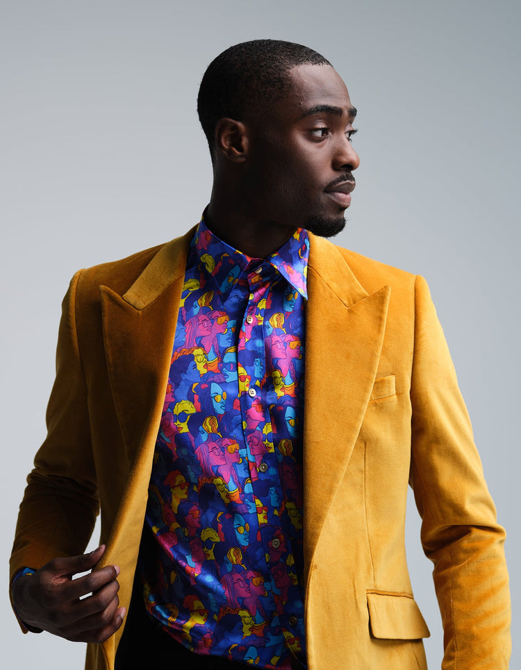 Ravers Silk Shirt - Gresham Blake Online