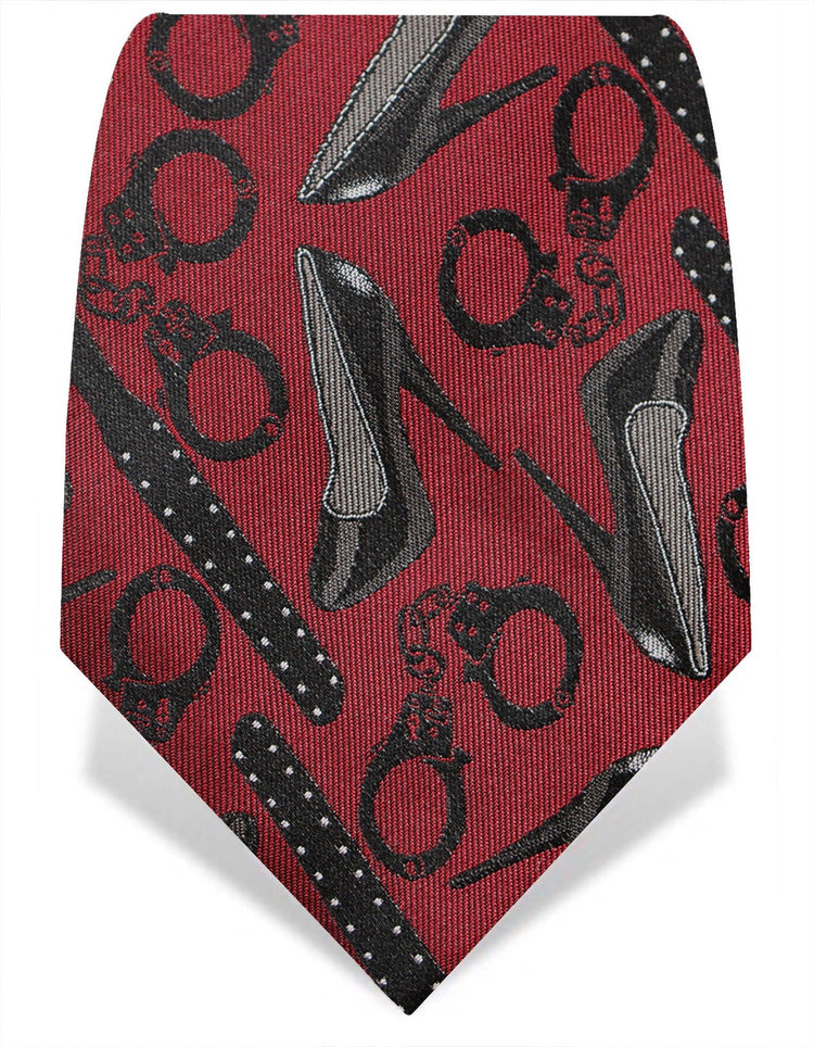 Red High Heels SIlk Tie - Gresham Blake Online