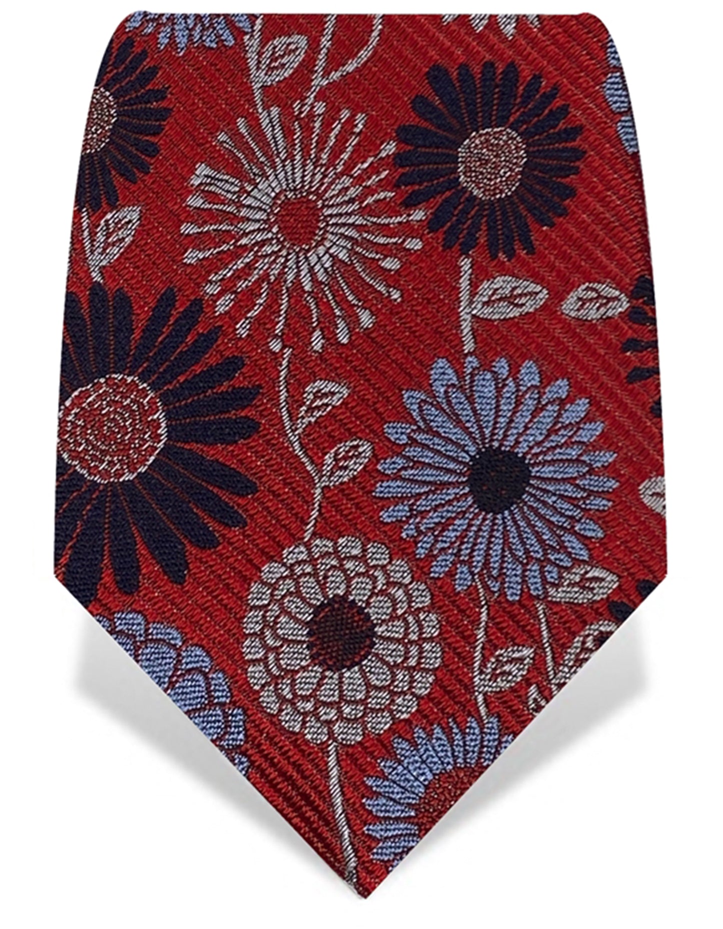 retro flower tie