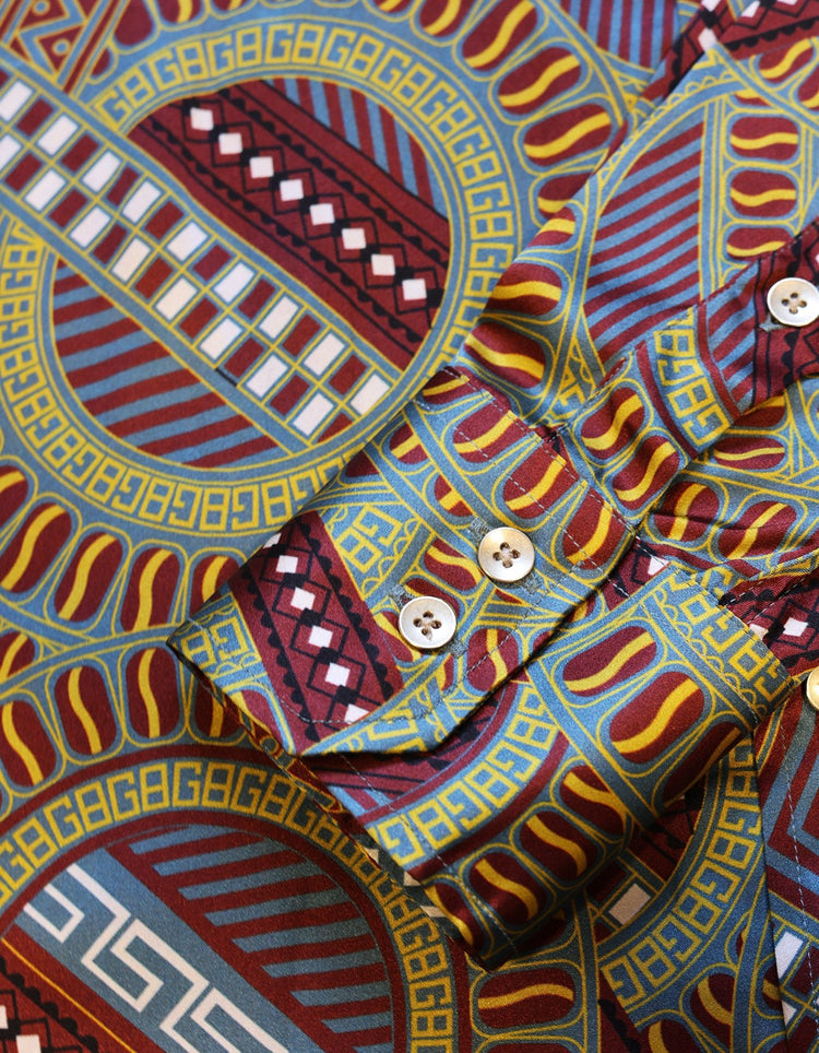 Roulette Silk Shirt - Gresham Blake Online