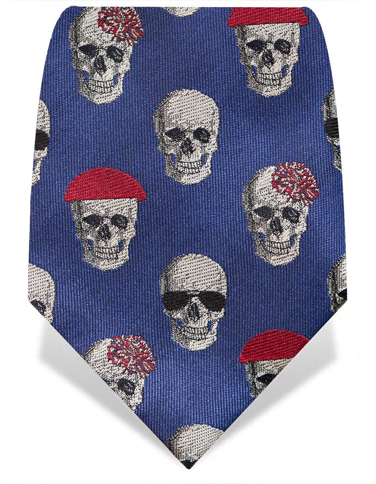 Skulls Silk Tie - Gresham Blake Online