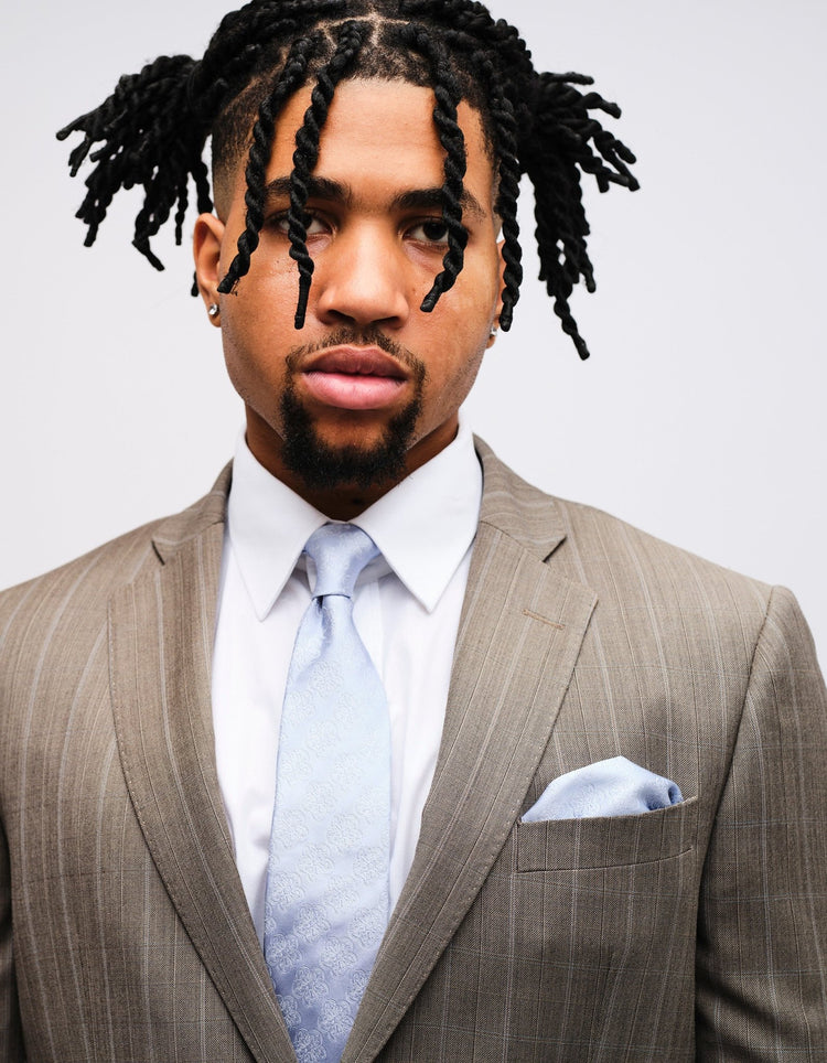 Sky Blue GB Logo Tie - Gresham Blake Online
