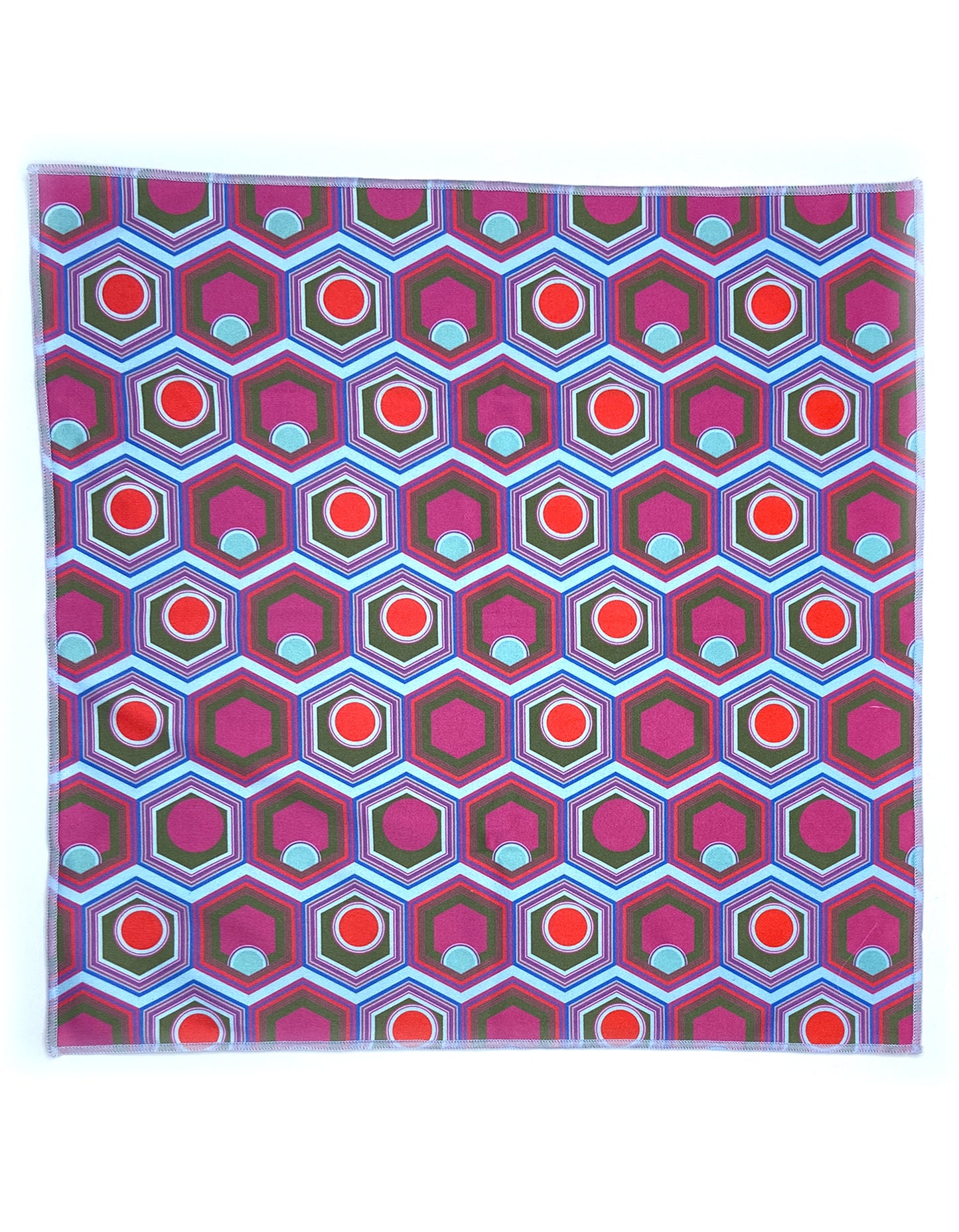 purple pocket square