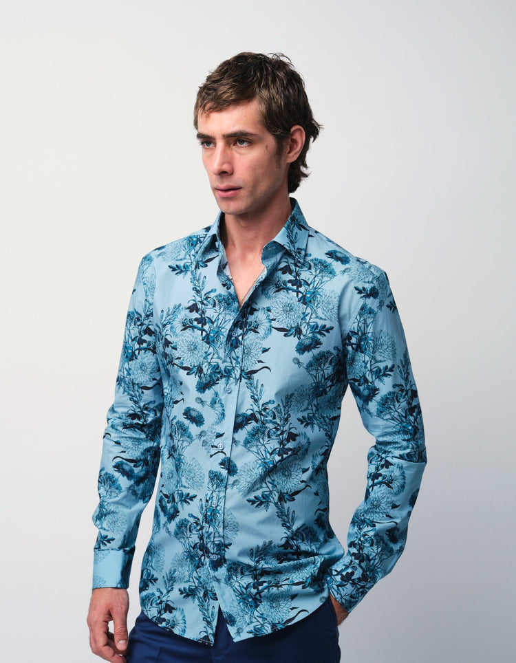 Twilight Floral Shirt - Gresham Blake Online