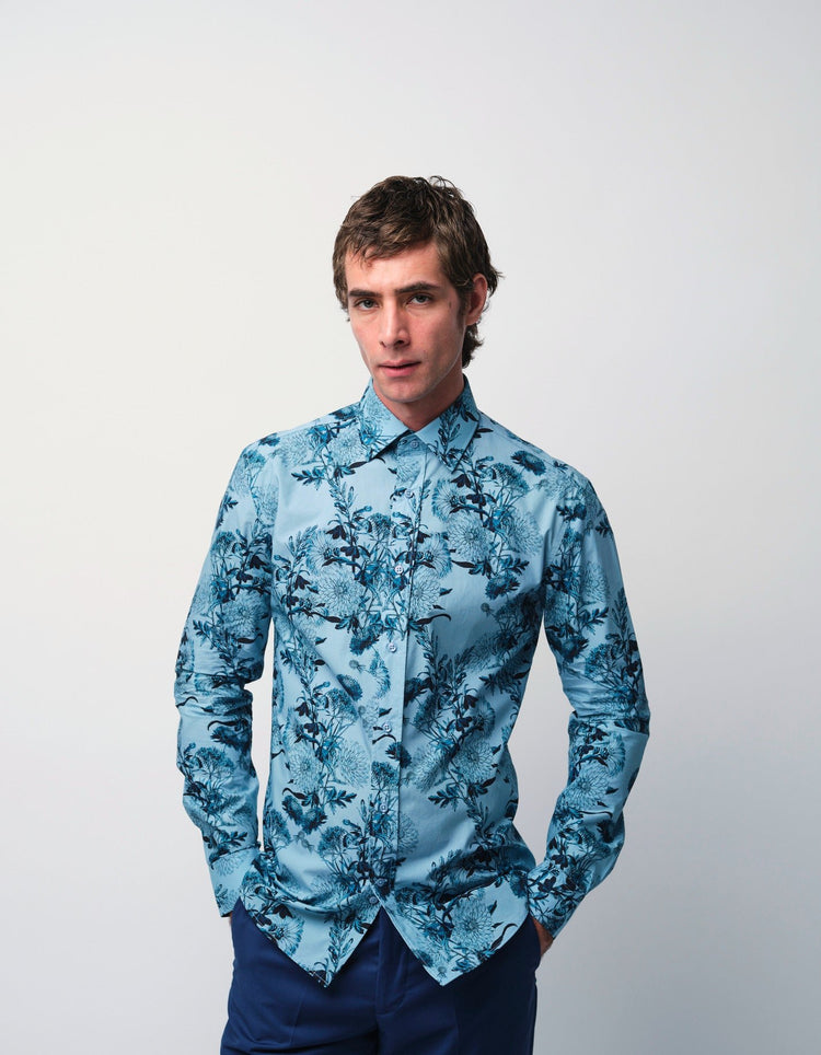 Twilight Floral Shirt - Gresham Blake Online