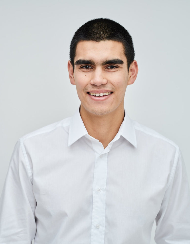 White Double Cuff Kent Collar Shirt - Gresham Blake Online