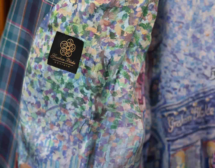 Art Meets Tailoring: Pauly the Painter and the Bespoke Lining - Gresham Blake Online