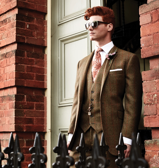 The Timeless Elegance of a Gresham Blake Tweed Bespoke Suit