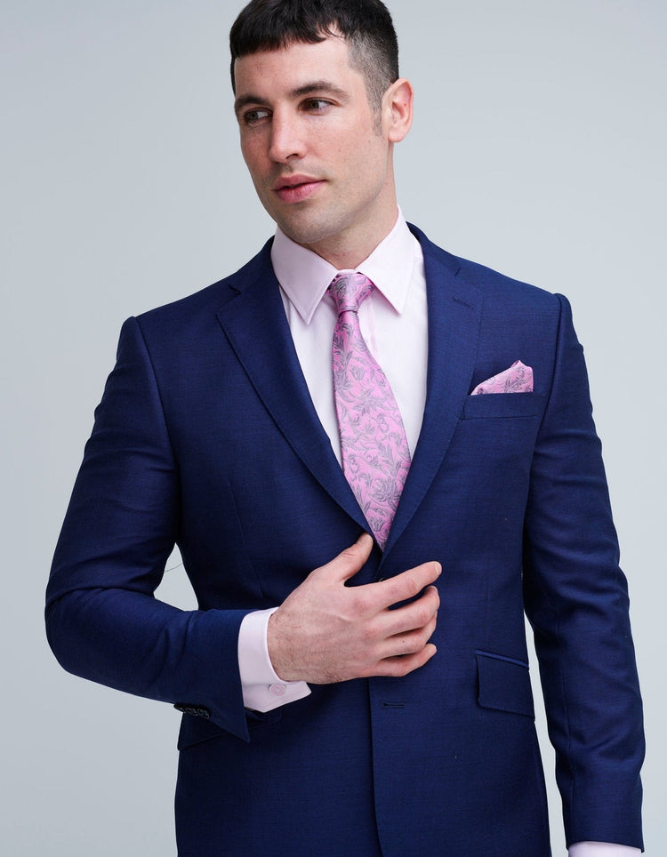 The Cobalt Mohair Suit: Blue, But Better - Gresham Blake Online