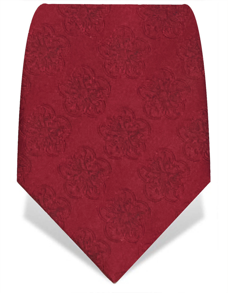 Burgundy GB Logo Tie